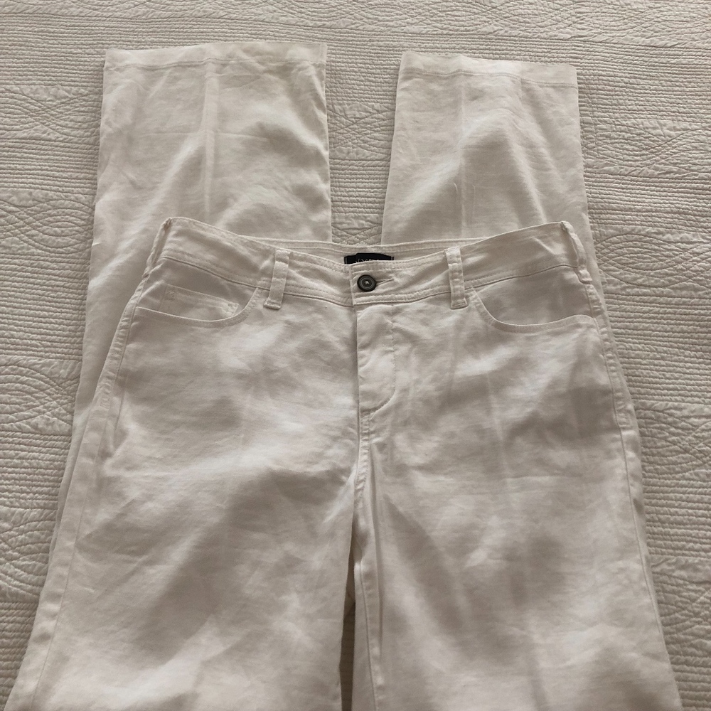 NYDJ Size 2 Lift Tuck White Jeans B3-1316